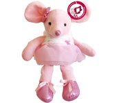 Ratón de Peluche Cocotul - Rosa - 30cm - Peluches Cel - Ref 1323 - Navidad.