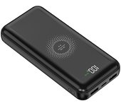 Cargador inalámbrico portátil 10000mAh, Banco de energía con Cable incorporado 10W, Powerbank para iPhone/Samsung/Xiaomi, Cargadores de teléfono móvil
