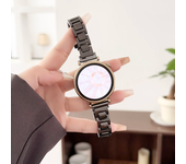 18mm 20mm 22mm Stainless Steel Women Band for Huawei GT4 GT5 41mm 46mm Metal Strap for Samsung Galaxy Watch 7/6/5/4 40mm 44mm FE