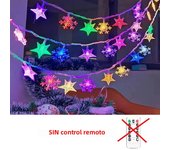 1M-30M LED Garland Holiday Star Snowflakes String Fairy Lights Ornaments Christmas Tree Decorations for Home Party Navidad 2025