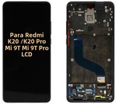 AAA+ AMOLED For XIAOMI MI 9T LCD 9T Pro Display Touch Screen Digiziter Replacement For Redmi K20 Display K20 Pro LCD Screen