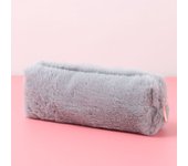 Kawaii Plush Pencil Case Cute Pen Box Large Capacity for Girls Storage Bag Student School Office Supplies Stationery