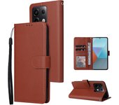 CAESBON For Xiaomi 14T Pro 13t Redmi Note 13 5g 13 Pro K70e 13C K60 Ultra 12 NOTE 12R 12C Wallet Flip Case Leather Cover