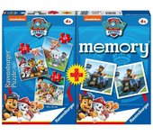 RAVENSBURGER MULTIPACK MEMORY PAW PATROL +3 PUZZLES MULTIPACK MEMORY + 3 PUZZLES 30x27x6 Cms.