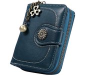 Wax Oil Short Women Wallets Small Cute Wallet Bag Woman Holder