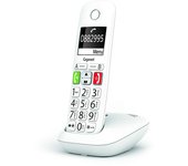 Gigaset E290 Teléfono DECT/analógico Identificador de llamadas Blanco