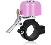 Campana de bicicleta de latón clásico con sonido fuerte agradable-accesorio de bicicleta para niños y adultos
