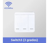 RF433 Smart Wireless Switch Relay Module 1/2/3Gang Wall Panel and Mini Round Button Wall Panel Switch 100V 240V Smart Automation