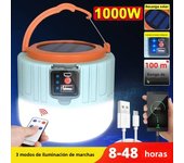 Solar Camping Light Power Bank LED Camping Lanterns With Remote Control Waterproof Outdoor Tent Light Rechargeable Flashlight