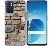 Funda Silicona para Oppo Reno 6 5G diseño Ladrillo 03 Dibujos
