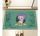 Cartoon Labubu  Print Bath Mat Non Slip Doormat Kitchen Drying Mat for Bedroom Drain Mat Entryway Rug Cartoon Home Carpet