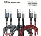 1M 2M 3M USB A To Lightning MFi Certified  Cable For iPhone 14 13 12 11 X XR Pro Max Fast Charging Cable Charger Data Wire Cord