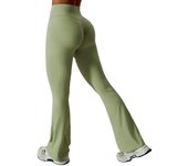 Women's Yoga Flared Pants High -Waist Tight Pants, Sports Pants, Gym Running, Breathable Yoga Pants