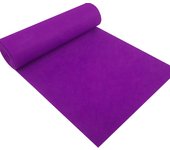Pure Purple Non-woven Fabric Wedding Celebration Props Stage Hotels Car Shows Gang Parties Mats Customized Anti-skid Carpets