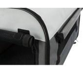 Caseta Desmontable 2, 40 x 40 x 55 cm, Gris oscuro/ Gris claro