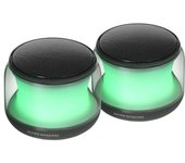 Altavoces con Bluetooth Mars Gaming MS-AURA/ 15W/ 2.0/ Negros