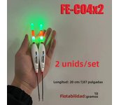 2pcs Night Fishing Electronic Float Large Buoyancy Buoy Led Luminous Cr425 Summer Luminous Fishing Gear Fishing Gear 2024 New