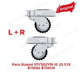 Original 100% Left Right Wheels For Xiaomi Mijia STYTJ02YM 3C 2S S10 B106GL B106CN Walking Wheel Vacuum Cleaner Accessories