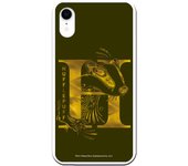 Funda original compatible con iPhone XR con un diseño de Harry Potter Hafflepuff
