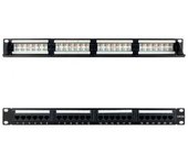 Patch Panel Nanocable 10.21.4124/ 24 Puertos/ Cat.6a/ Altura 1U