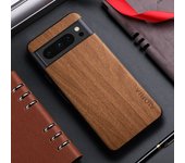 Case for  Google Pixel 8 7 6 5 Pro 8A 7A 6A 5A 4A bamboo wood pattern Leather back cover for google pixel 8 7 pro 7a case capa
