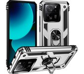 Shockproof Armor For Xiaomi Mi 13T Pro 12T Pro 11T Case Phone For Mi 13T Ring Stand Bumper Silicone Phone Back Cover