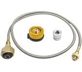 100cm Camping Gas Stove Propane Refill Adapter Gas Tank Connection Line Outdoor Burner Extension Cords LPG Cylinder Connector