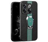 KADEM For OnePlus Ace Pro 5G/10T 5G Cover TPU+Acrylic Protector Shell with PU Leather Coating
