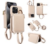 High quality Magnetic Wallet Function Phone Case for IPhone12mini 11promax 7 8 X XR XS Max Phone Case Detachable with Lashing
