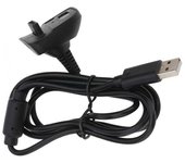 IMATICA LOS PALACIOS Cable de Carga Rápido para Mando Xbox 360 Negro