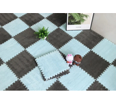 10/20Pcs Soft Plush Children's Mat Baby Play Mat Eva Foam Puzzle Carpet Children's Room Keep Warm Playmat Infant Carpet