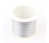 1mmx20m Golden Wire Hanging Tag Rope Golden Scallion Thread Colorful Round Core Rope Eight Strand Rope Gift Decoration DIY Handm
