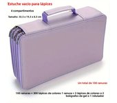 300 Slots School Pencil Case Supplies Large Capacity Pencilcase Big Art Marker Pen Bag Acsesories Stationery Box Organizer Pouch