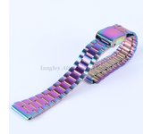Stainless Steel Strap For CASIO F91W F84 F105 F108 A158 A168 AE1200 AE1300 B650 AQ230 AE500W Classic Small Square Metal Bracelet