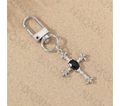 Y2K Butterfly Star Cross Keychain Simple Heart Love Animals Key Ring For Women Girls Handmade Fit Airpods DIY Jewelry Gift