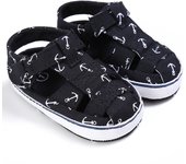 Summer Newborn Baby Boys Girls Fashion Summer Soft Crib Shoes First Walker Infant Anti Slip Sandals Shoes Soft Sole 0-18Months
