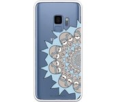 Funda original compatible con Samsung Galaxy S9 - Rick y Morty Half Rick