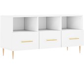 vidaXL Mueble de TV madera de ingeniería 102x36x50 cm, Mueble de Salon, Mueble TV, Mueble TV salon, Mesa de TV, Mueble tele