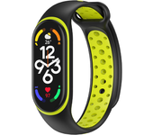 Strap For Xiaomi Mi Band 7 4 3 6 nfc Silicone Wristband Bracelet Replacement For Xiaomi Band 8 7 3 5 6 nfc two-Color TPU Strap