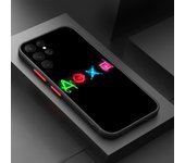 P-PlayStation Game For Samsung S23 S22 S21 S20 FE S10 S9 Note 20 10 Ultra Lite Pro Plus Frosted Translucent Phone Case