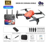 2024 E88D E99D RC Drone 4K Professinal Colorful Light With 1080P Wide Angle HD Camera WIFI FPV Quadcopter Height Hold Gift Toy