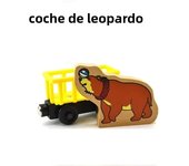 Magnetic Wood Train Toys Wooden Train Accessories Anime James Locomotive Model Car Toy for All Brands Tracks Kid Christmas Gifts
