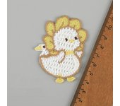 10 Pcs Cartoon Little Rabbit Bear Love Cloth Sticker Phone Case Decoration Cloth Bag Chest Pin Children's Clothing Accessories