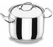 LACOR Olla Lacor con tapa profesional inoxidable | Capacidad 13,5 L | Ø 32 cm | Olla de acero inoxidable