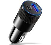 Cargador USB Type C rápido para el iPhone, Samsung, Huawei, iPad y más