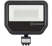 Ledvance FLOODLIGHT SENSOR 50 W 3000 K SYM 100 S BK