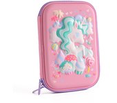 3D EVA Kawaii Unicorn Pencil Box Girl Cute Cartoon Stationery Box Dinosaur Pencil Box Student Pencil Box School Supplies
