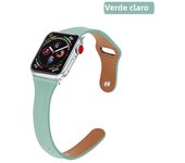 Slim Leather Strap for Apple Watch Band Ultra 49mm 8 41mm 45mm 7 SE 654321 44mm Women Bracelet Loop for iwatch series 42mm 40mm