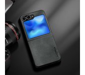 Case for Samsung Galaxy Z Flip 6 5 4 3 Design Simple, Lightweight, Durable Leather wood grain cover for Samsung Galaxy Z Flip6