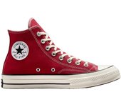 Zapatillas Converse Rojas Chuck 70 Rojo Garza con Parche de Piel Sintética